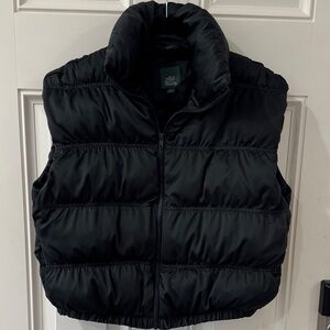 Wild Fable Black Quilted Vest
